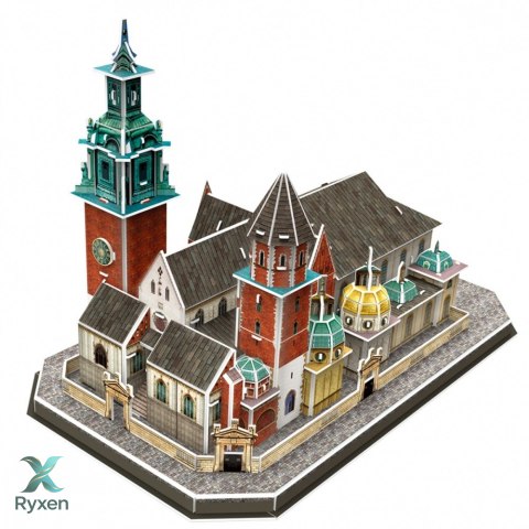 Puzzle 3d katedra na wawelu 101 elementów CUBIC FUN