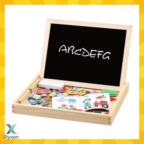 Tablica edukacyjna dwustronna Kruzzel 25637 KRUZZEL
