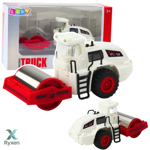Walec Drogowy Budowlany Metalowy Obrotowy Walec Światła Dźwięki LEAN TOYS
