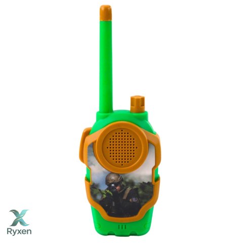 Walkie Talkie Krótkofalówki Dla Dzieci Wojskowe Militarne 10m LEAN TOYS