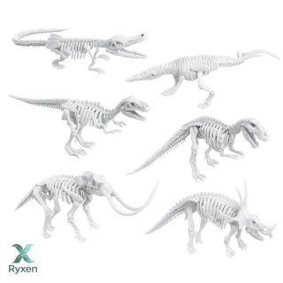Zestaw Kreatywny 2w1 Tworzenie Mydła Wykopaliska Dinozaury LEAN TOYS