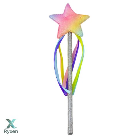 Zestaw Opaska Do Włosów Jednorożec Róg Uszy Różdżka LEAN TOYS