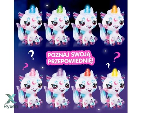 Zestaw projekt plusz gwiezdny jednorożec ze świecącym rogiem EPEE