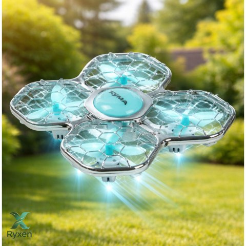 Dron Zdalnie Sterowany RC Syma X26 PRO Akrobacje Światła LED WIFI LEAN TOYS