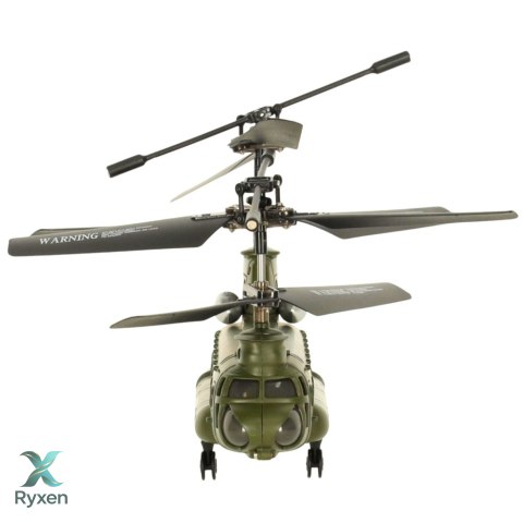 Helikopter Śmigłowiec Zdalnie Sterowany RC Syma S026H-1 Zielony Khaki LEAN TOYS