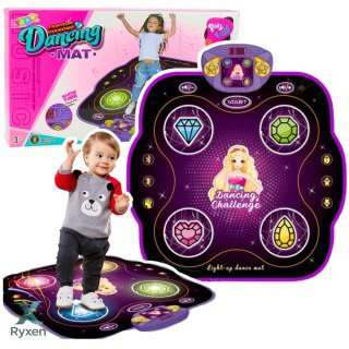 Interaktywna Mata Taneczna Muzyczna Dla Dzieci z Bluetooth 9 Poziomów Gry LEAN TOYS