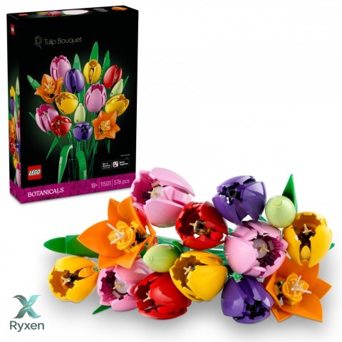 Klocki botanicals 11501 bukiet tulipanów LEGO