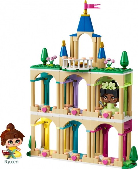 Klocki disney 43291 mała bella i tiana z zamkiem LEGO