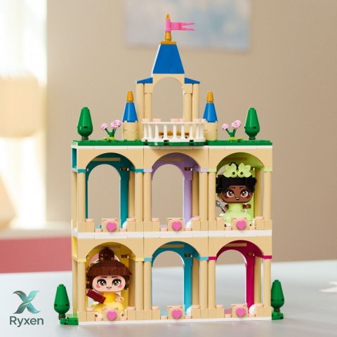 Klocki disney 43291 mała bella i tiana z zamkiem LEGO