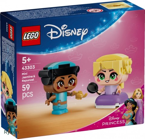 Klocki disney 43303 mała dżasmina i roszpunka LEGO