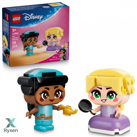 Klocki disney 43303 mała dżasmina i roszpunka LEGO