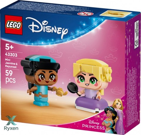 Klocki disney 43303 mała dżasmina i roszpunka LEGO