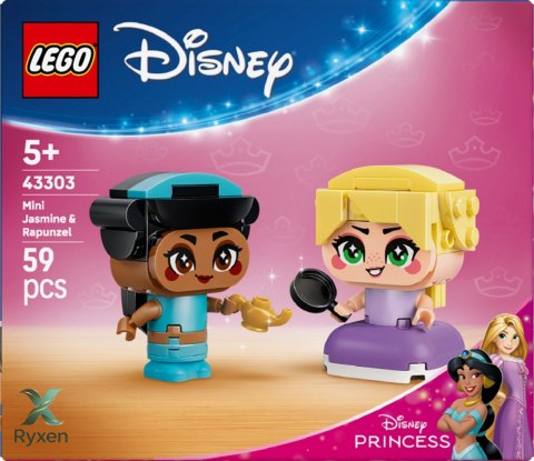 Klocki disney 43303 mała dżasmina i roszpunka LEGO