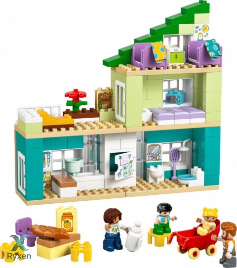 Klocki duplo 10470 nowoczesny dom rodzinny 3 w 1 z figurkami LEGO
