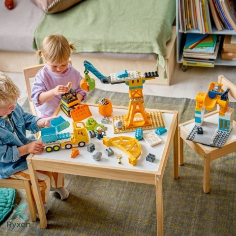 Klocki duplo 10476 plac budowy z pojazdami 3 w 1 LEGO
