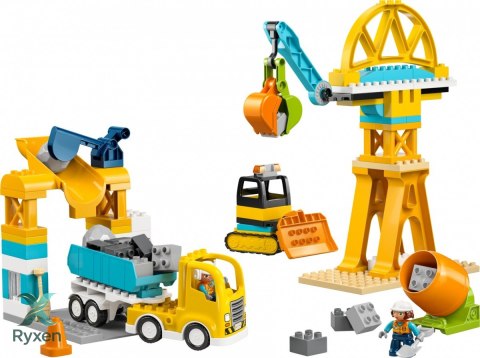 Klocki duplo 10476 plac budowy z pojazdami 3 w 1 LEGO