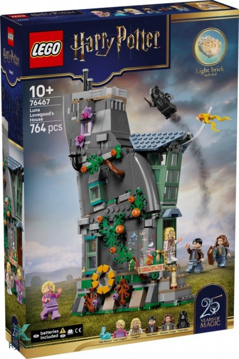 Klocki harry potter 76467 dom luny lovegood LEGO