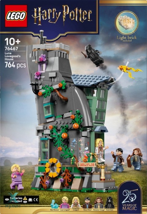 Klocki harry potter 76467 dom luny lovegood LEGO