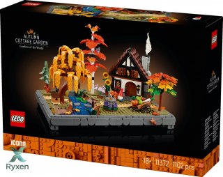 Klocki icons 11372 jesienny ogród z chatką LEGO