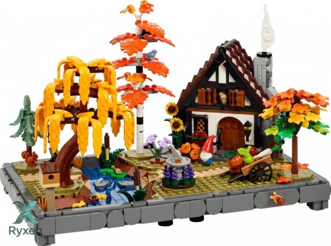 Klocki icons 11372 jesienny ogród z chatką LEGO