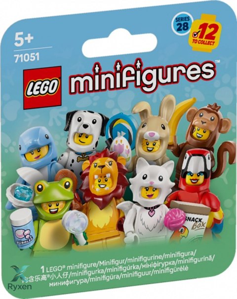 Klocki minifigures 71051 minifigurki seria 28 - zwierzęta (box) LEGO