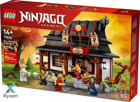 Klocki ninjago 71858 kuźnia cztery bronie - 15-lecie LEGO
