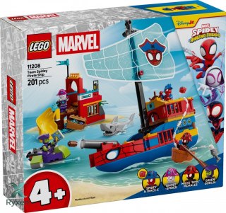 Klocki spidey 11208 statek piracki drużyny spideyego LEGO