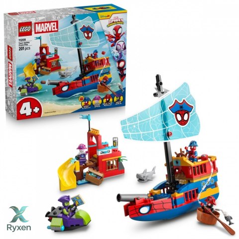 Klocki spidey 11208 statek piracki drużyny spideyego LEGO