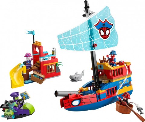 Klocki spidey 11208 statek piracki drużyny spideyego LEGO