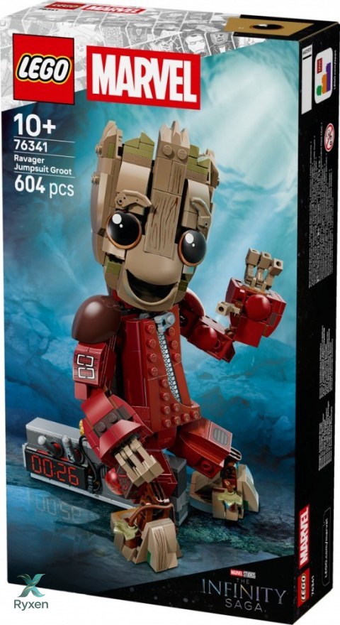 Klocki super heroes 76341 groot w stroju ravagera LEGO