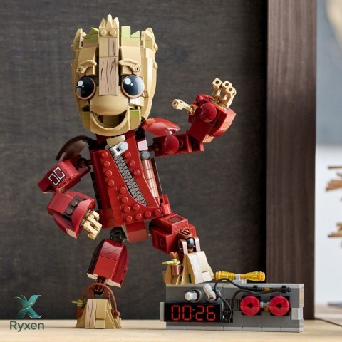 Klocki super heroes 76341 groot w stroju ravagera LEGO