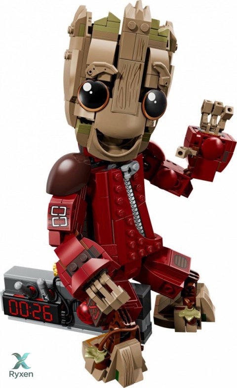 Klocki super heroes 76341 groot w stroju ravagera LEGO