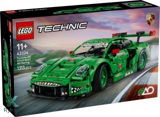 Klocki technic 42224 samochód porsche 911 gt3 r rexy ao racing LEGO