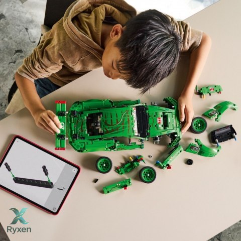 Klocki technic 42224 samochód porsche 911 gt3 r rexy ao racing LEGO