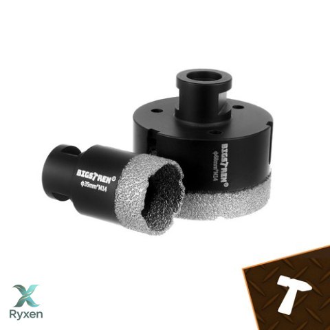Otwornice diamentowe- zestaw 7szt. Bigstren 27080 BIGSTREN