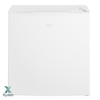 AD 8096 white Wolnostojąca lodówka podblatowa 45l | metalowe drzwi | 6-stopniowa regulacja | agregatowa | biała ADLER