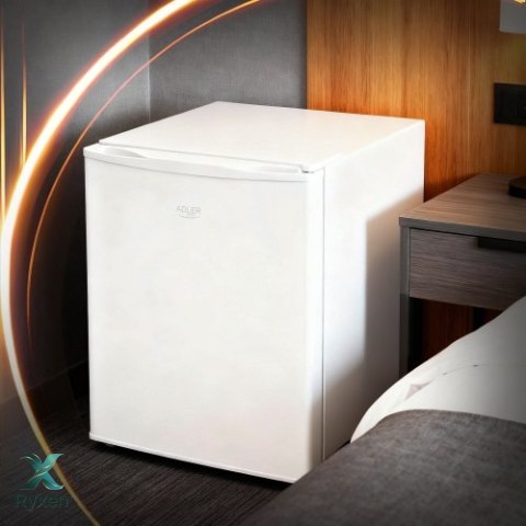AD 8096 white Wolnostojąca lodówka podblatowa 45l | metalowe drzwi | 6-stopniowa regulacja | agregatowa | biała ADLER