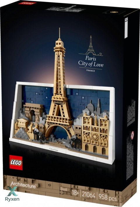 Klocki architecture 21064 paryż - miasto miłości LEGO