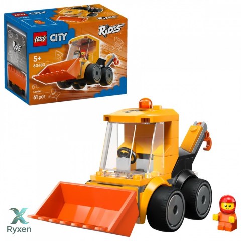 Klocki city 60483 pojazdy - Ładowarka kołowa LEGO