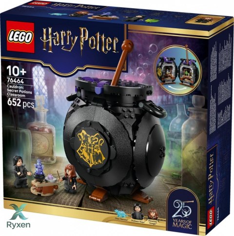 Klocki harry potter 76464 kociołek: sekretna sala zajęć z eliksirów LEGO