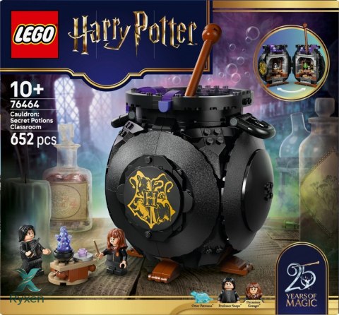 Klocki harry potter 76464 kociołek: sekretna sala zajęć z eliksirów LEGO
