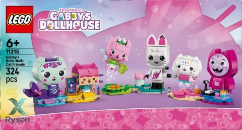 Klocki koci domek gabi 11215 koci przyjaciele gabi z klocków LEGO