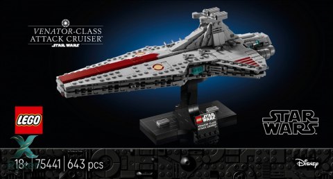 Klocki star wars 75441 krążownik szturmowy typu venator LEGO