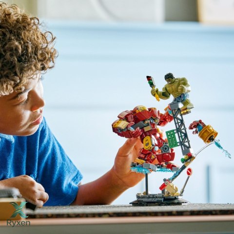 Klocki super heroes 76343 epicka bitwa: hulkbuster kontra hulk LEGO