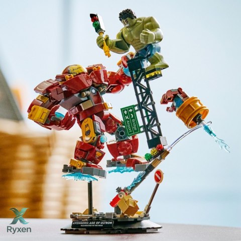 Klocki super heroes 76343 epicka bitwa: hulkbuster kontra hulk LEGO