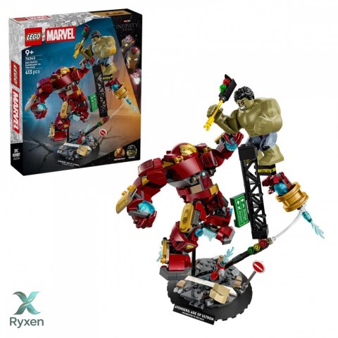 Klocki super heroes 76343 epicka bitwa: hulkbuster kontra hulk LEGO