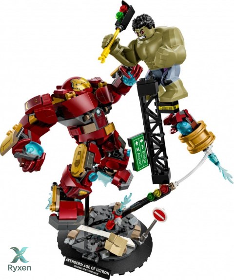 Klocki super heroes 76343 epicka bitwa: hulkbuster kontra hulk LEGO