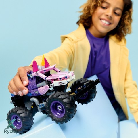 Klocki technic 42220 monster jam sparkle smash z napędem typu pull-back LEGO