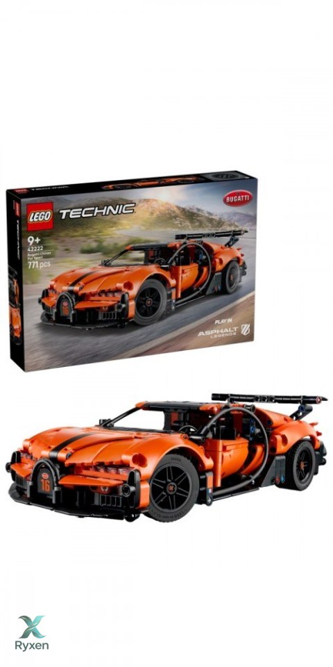 Klocki technic 42222 hipersamochód bugatti chiron pur sport LEGO