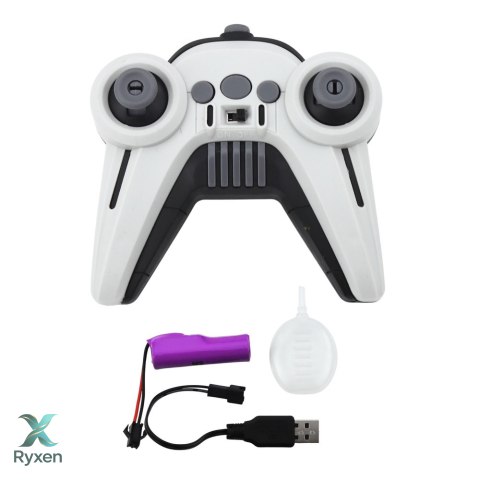 Autko Kaskaderskie Zdalnie Sterowane RC Światła Dym Drift 360° Niebieski LEAN TOYS